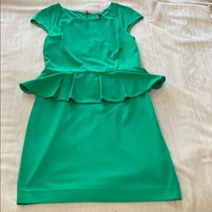 Express peplum style dress